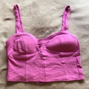Pacsun crop top magenta